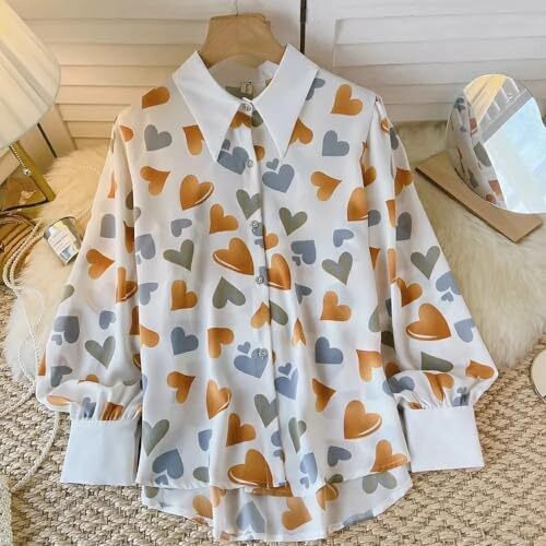 Leriya Fashion Women's Regular Fit Top (LF-W1767_Orange