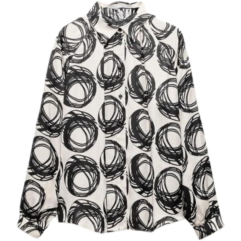 LERIYA FASHION Women's Oversized Fit Shirt (LF-W1763_White L)