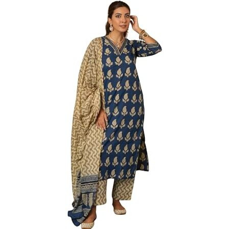 Kurta Set For Women || 3 Pic Kurta For Women (SP-245-247) (Multicolor, M)