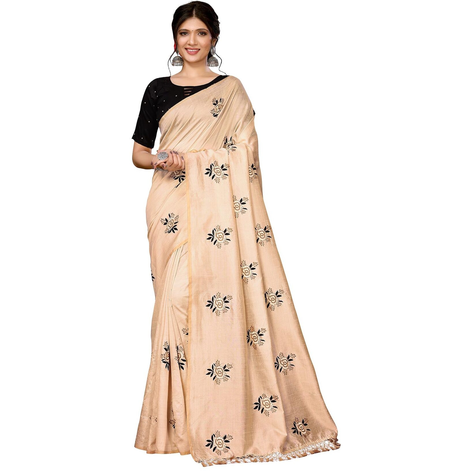Yashika Women's Woven Assam Silk Saree with Blouse Material (AZ-YS-P1-SATYVANI-Parent_Chiku)