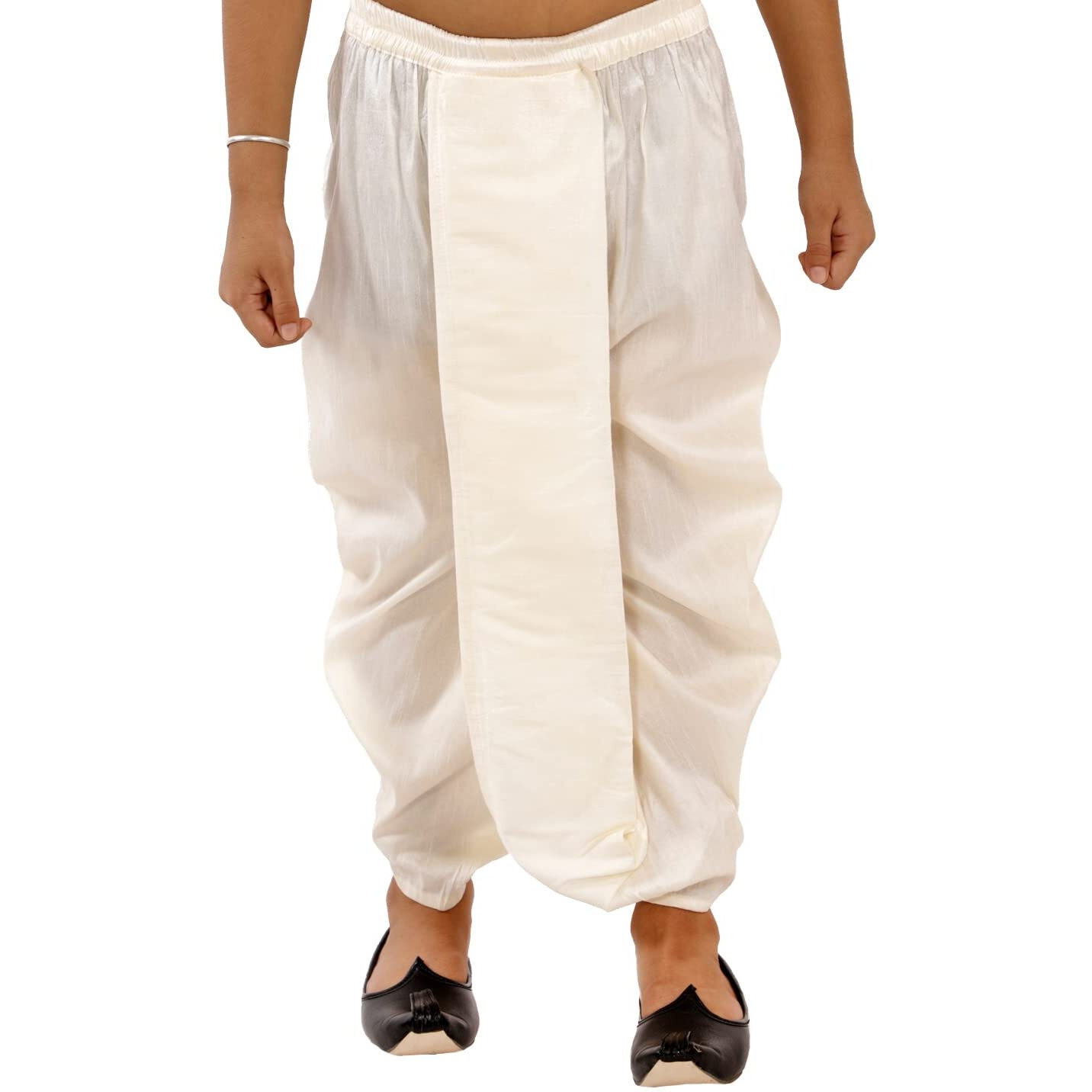 VASTRAMAY Boys' Cream Traditional Dhoti_VASBDT001CR_28
