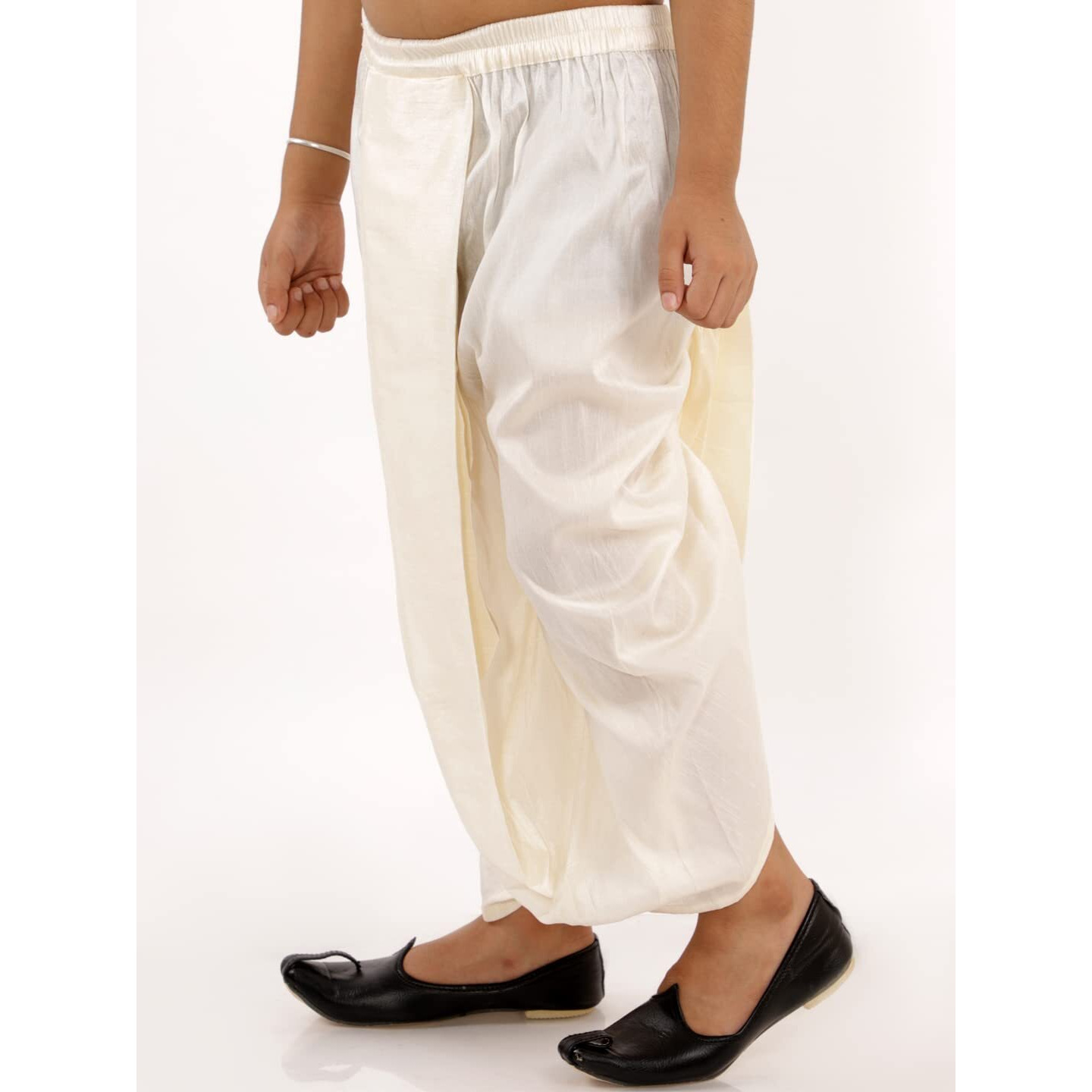 VASTRAMAY Boys' Cream Traditional Dhoti_VASBDT001CR_28