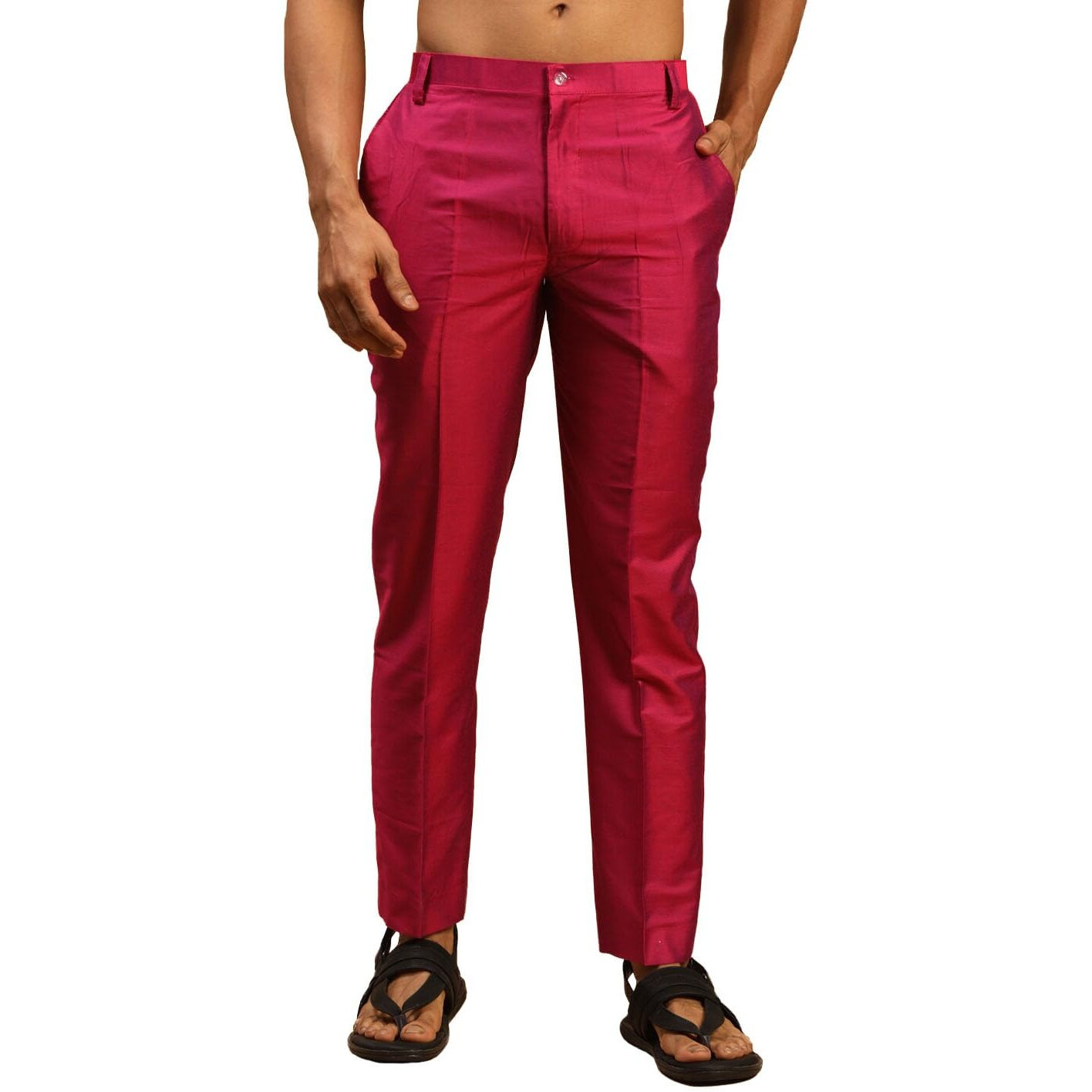 VASTRAMAY Men's Frusia Viscose Pant Style Pyjama_VASMPANT002FL_40
