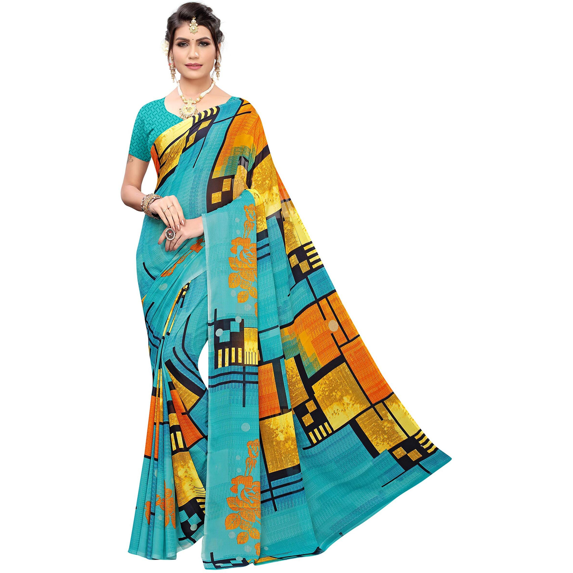 Yashika Women Georgette saree SDPL-VIRAR RAMA