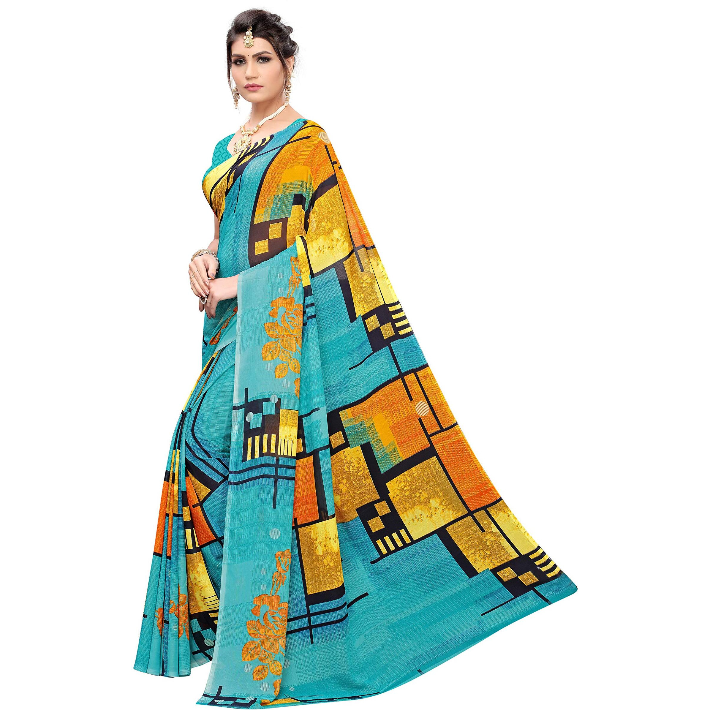Yashika Women Georgette saree SDPL-VIRAR RAMA