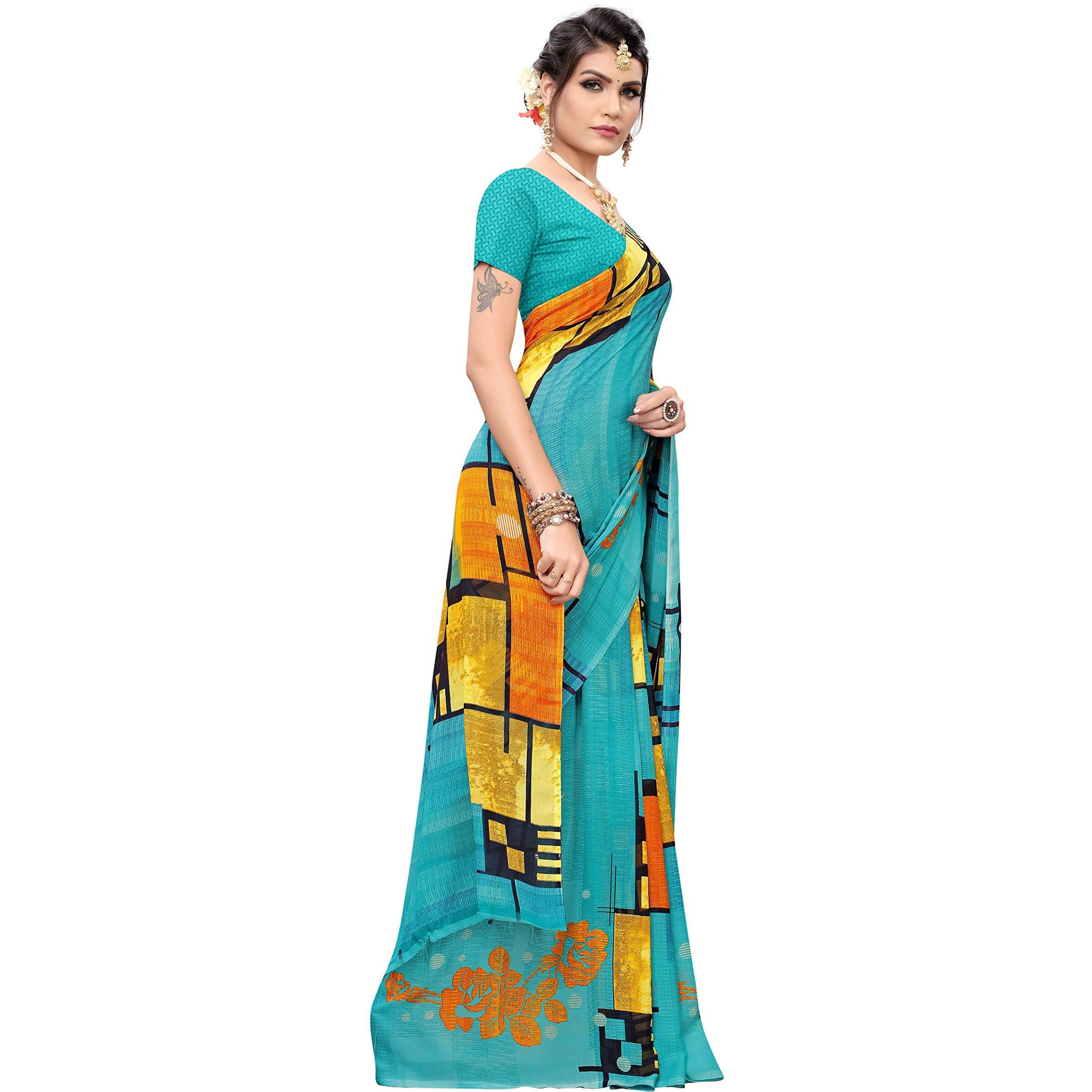 Yashika Women Georgette saree SDPL-VIRAR RAMA