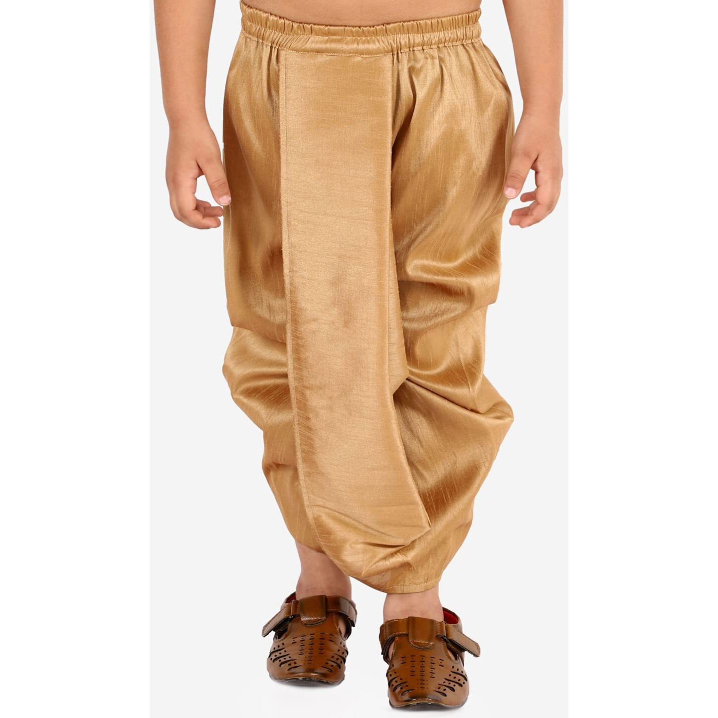 VASTRAMAY Boys' Rose Gold Traditional Dhoti_VASBDT001RG_22