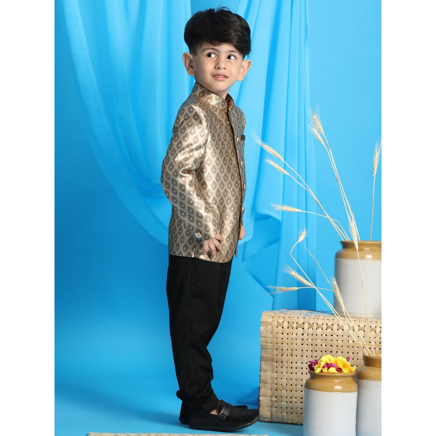 VASTRAMAY SHRESTHA Boys' Coffee Jodhpuri_VASBJP005CO_30