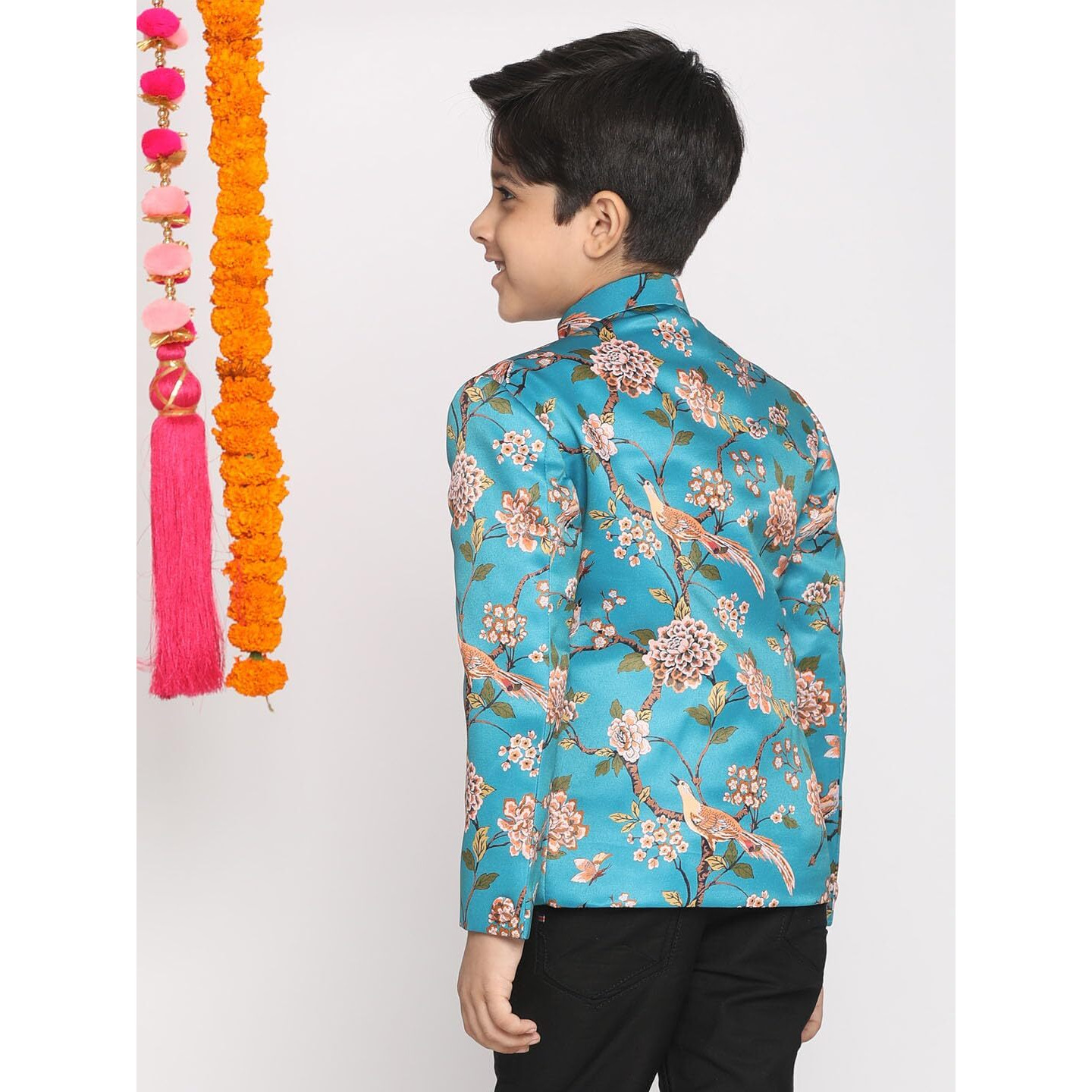 VASTRAMAY Boys' Turquoise Jodhpuri_VASBJP002TQ_20