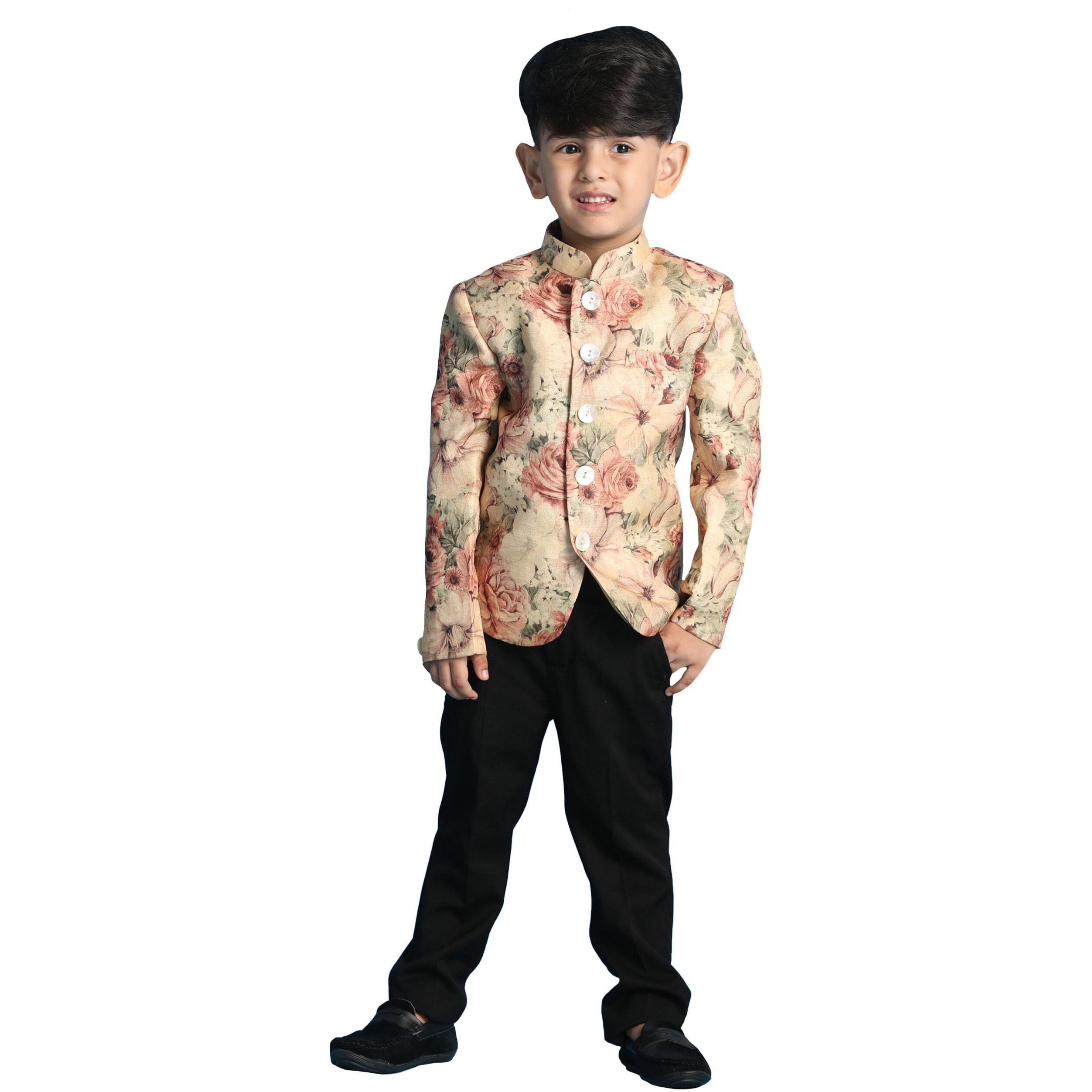 VASTRAMAY Boys' Brown Jodhpuri_VASBJP008_20