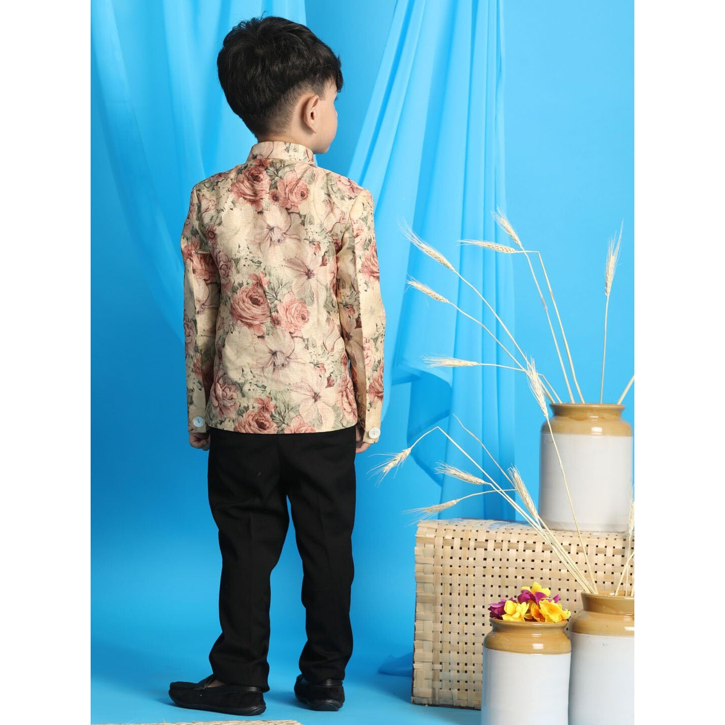 VASTRAMAY Boys' Brown Jodhpuri_VASBJP008_20