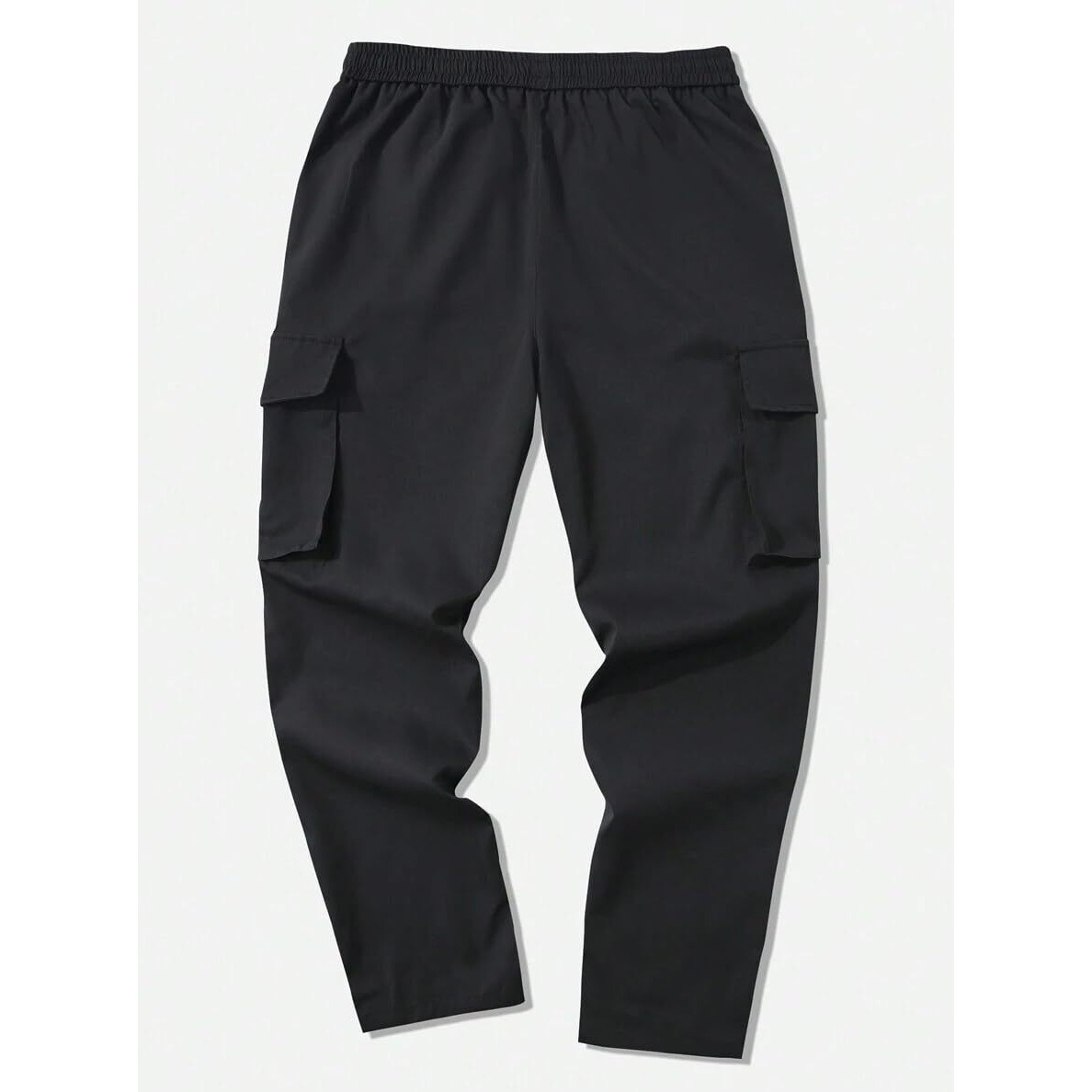 ANNI DESIGNER Men's Pure Cotton Casual Regular Fit Cargo with 4 Pockets (Kargo Black-VKS01_M_Black_Medium)