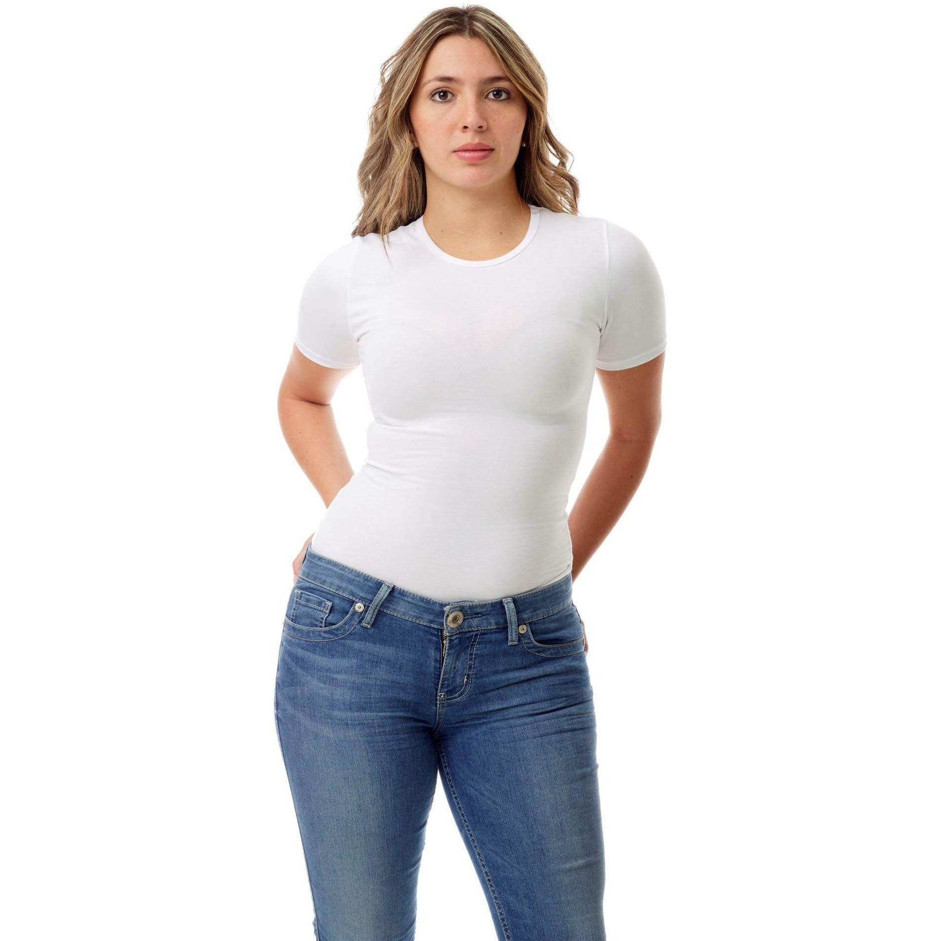 Anni Desinger Women's White Pure Cotton Regular Fit T-Shirt (GIRL T SHIRT WHITE_S)
