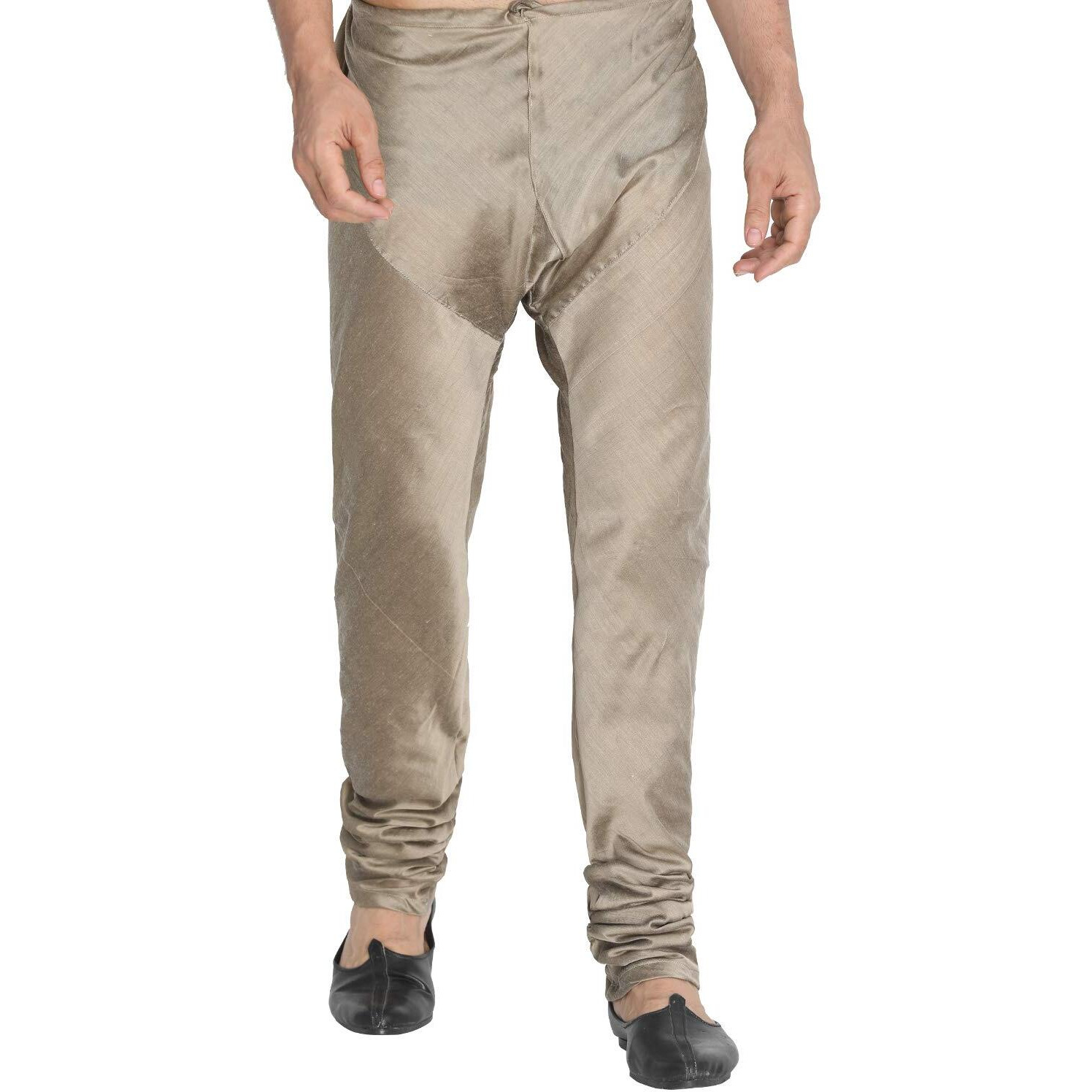 VASTRAMAY Men's Chicku Cotton Blend Pyjama_VASMPVCH_36
