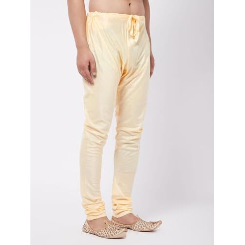 VASTRAMAY Men's Gold Viscose Blend Pyjama_VASMVPGO_38