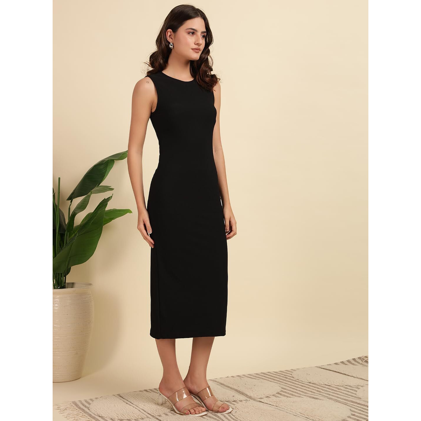 Wedani Dress for Women Black