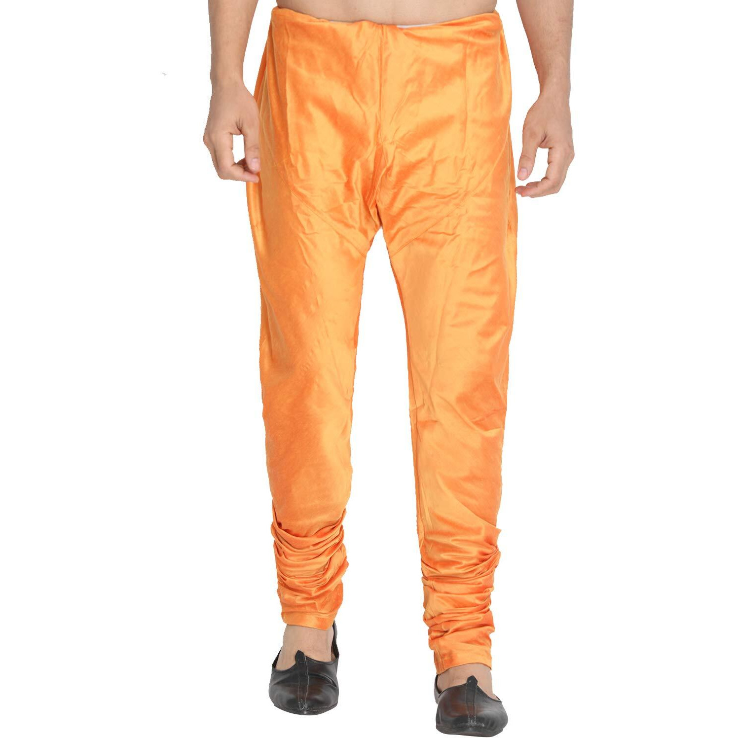 VASTRAMAY Men's Orange Cotton Blend Pyjama_VASMPVOR_40