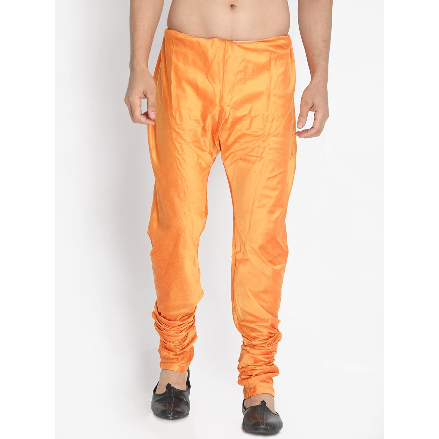VASTRAMAY Men's Orange Cotton Blend Pyjama_VASMPVOR_40