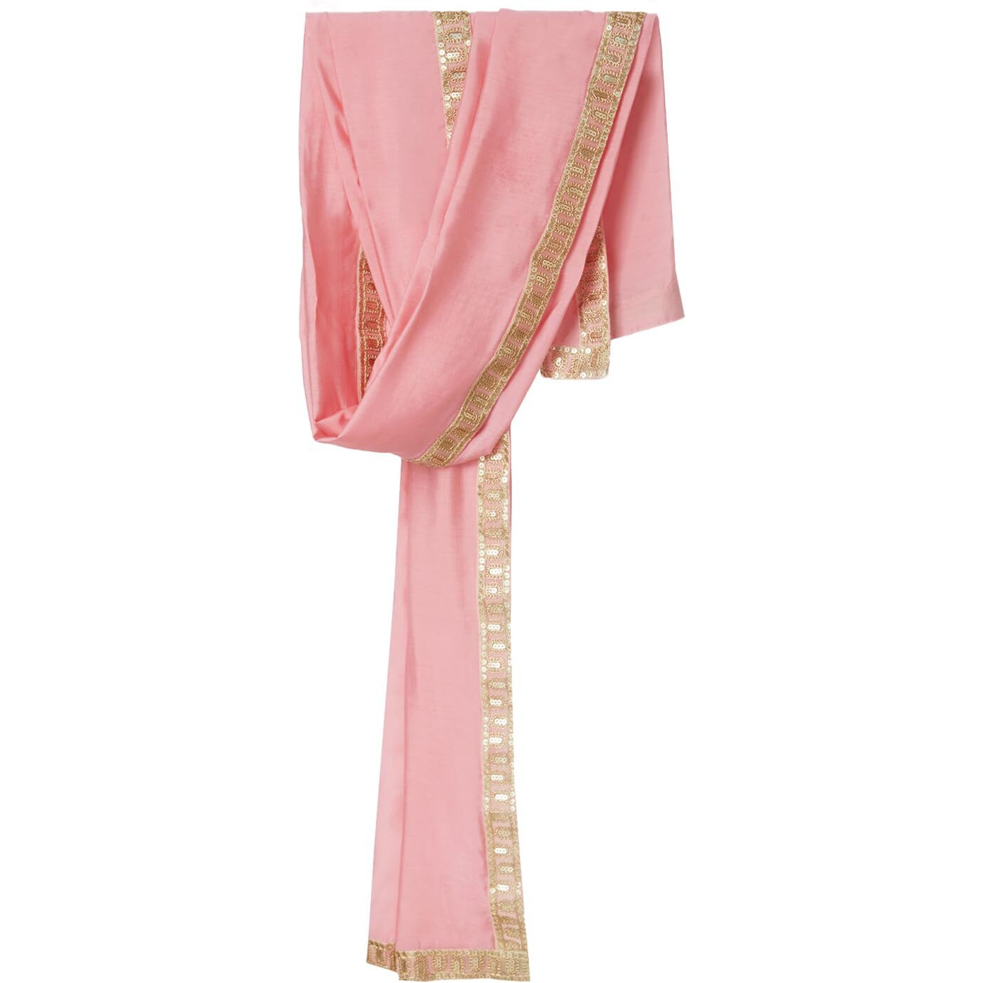VASTRAMAY Mens Woven Silk Blend Dupatta with Embroidered Border  Ethnic & Festive Wear