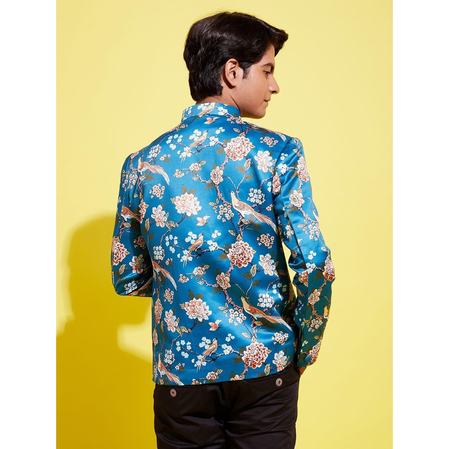 VASTRAMAY YUVA Boys' Turquoise Jodhpuri_VYUVBJP002TQ_36XL