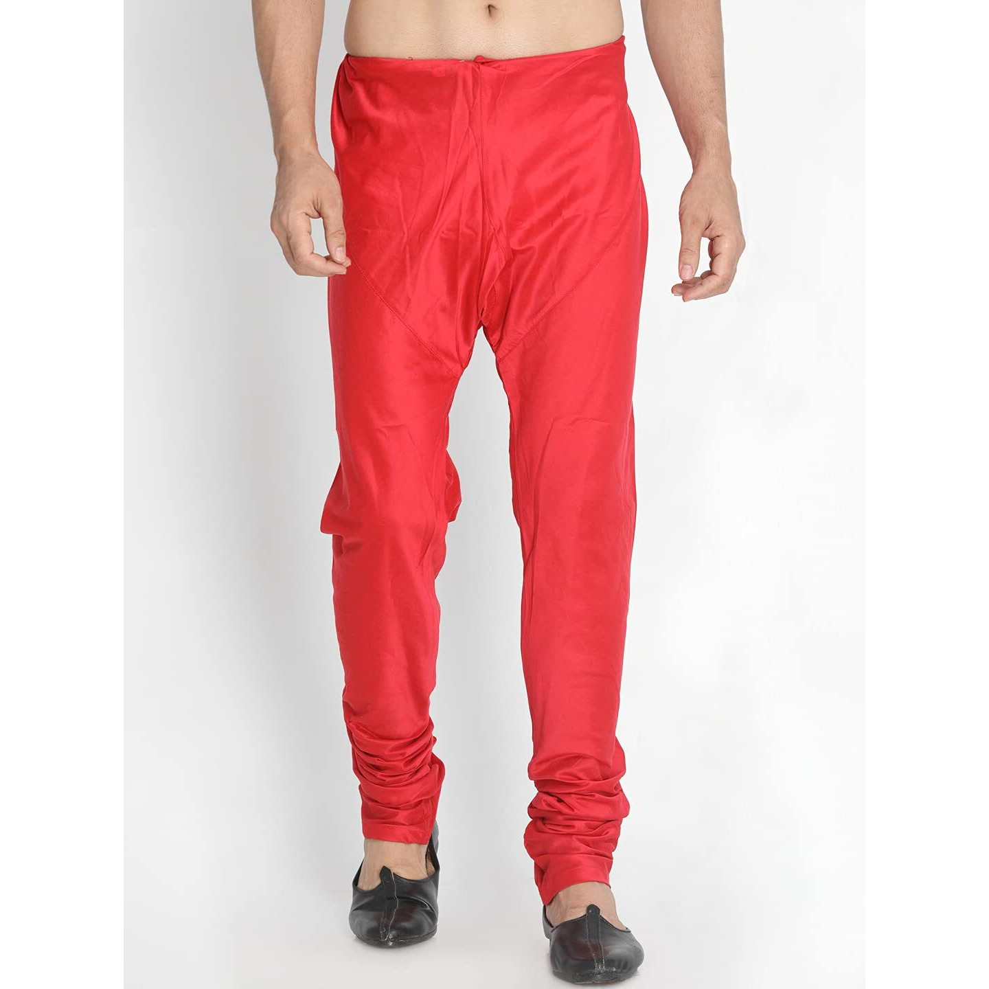 VASTRAMAY Men's Red Cotton Blend Pyjama_VASMPVRD_42