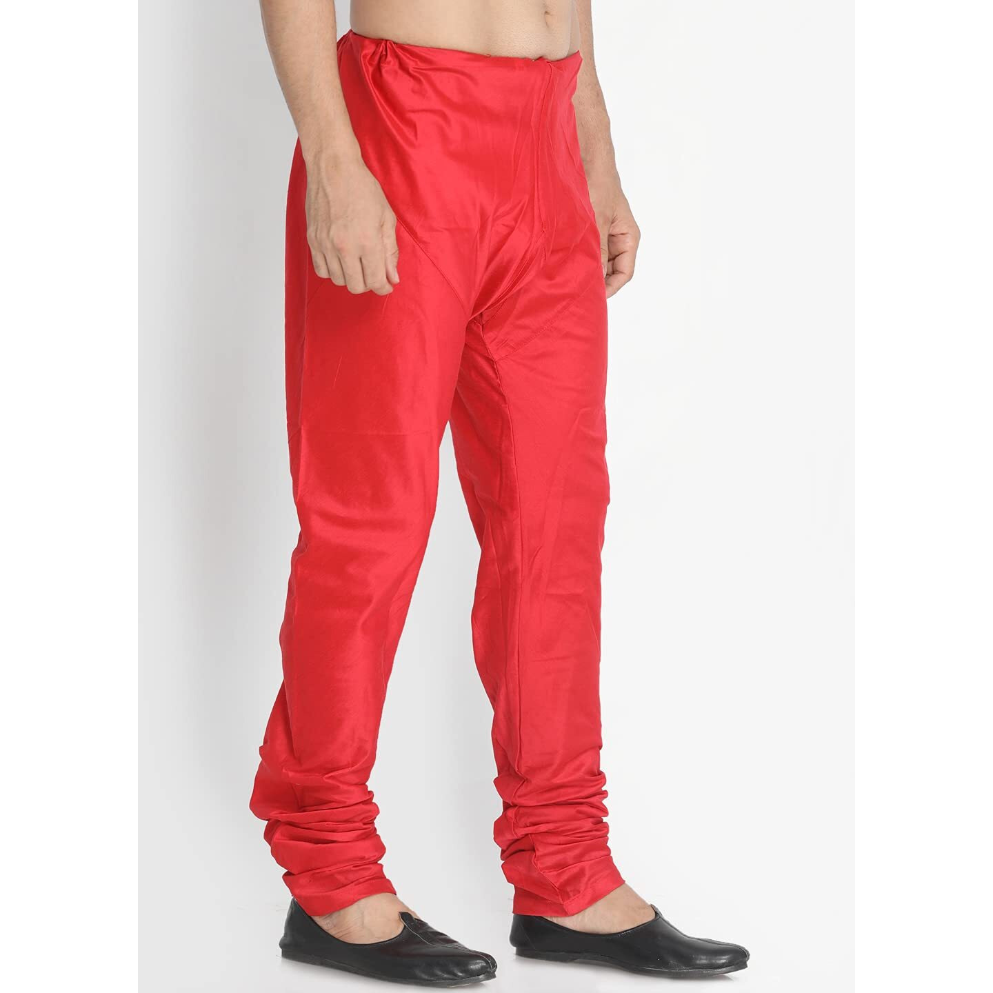 VASTRAMAY Men's Red Cotton Blend Pyjama_VASMPVRD_42