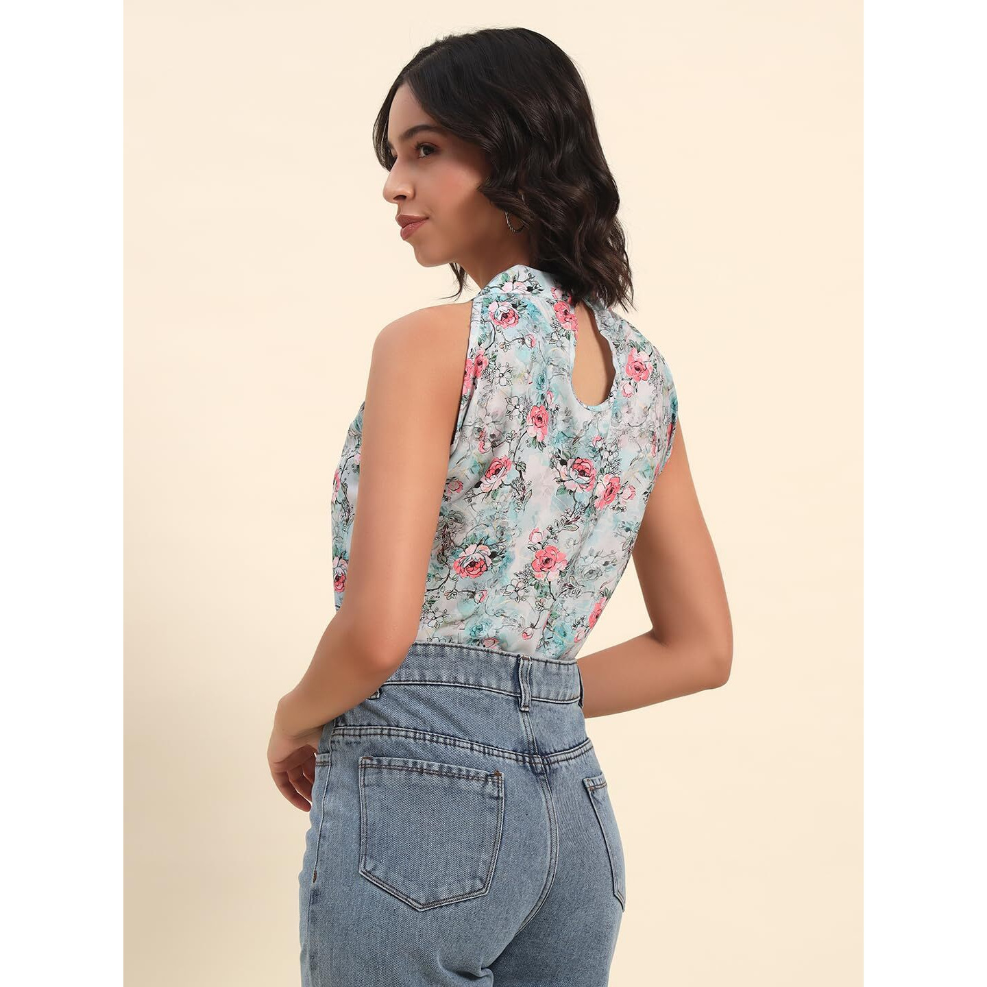 Weadni Regular Fit Casual Top for Women