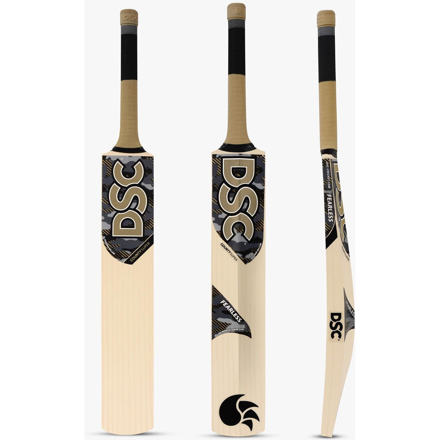 DSC County Super Kashmir Willow Short Handle Cricket Bat, Size - Mens