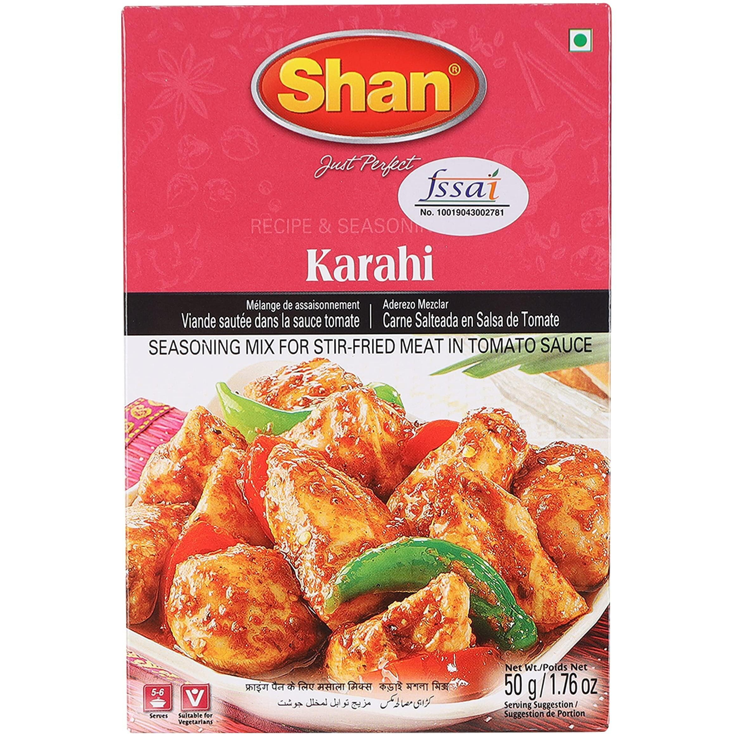 Shans Karahi Fry Gosht Masala 50g (400g) Pack of 8 Pcs