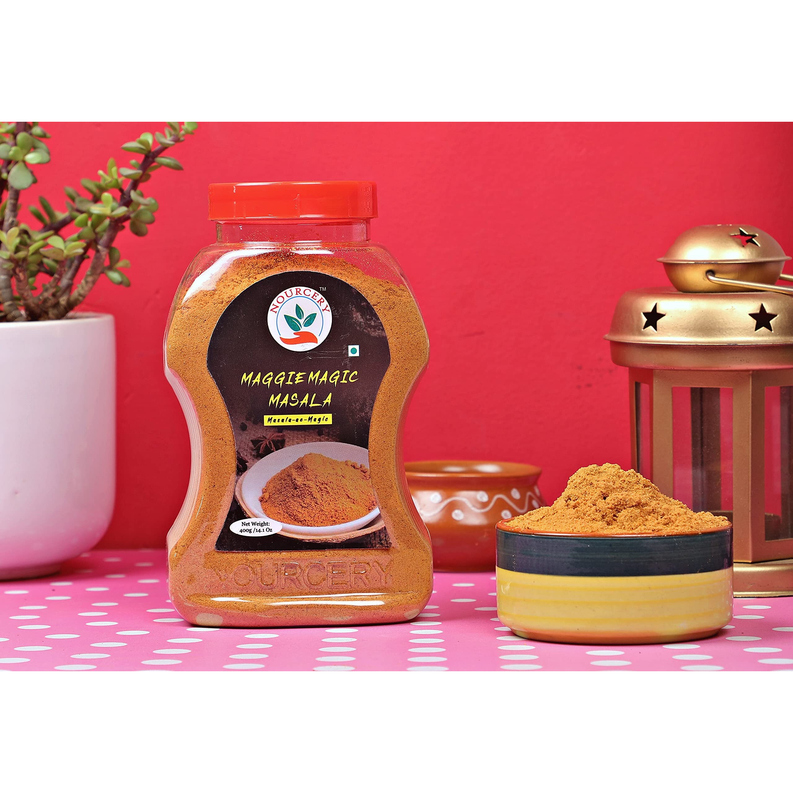 NOURCERY Maggie Magic Masala, 400Gram (Masala-Ae-Magic), Vegetable Masala - Powder