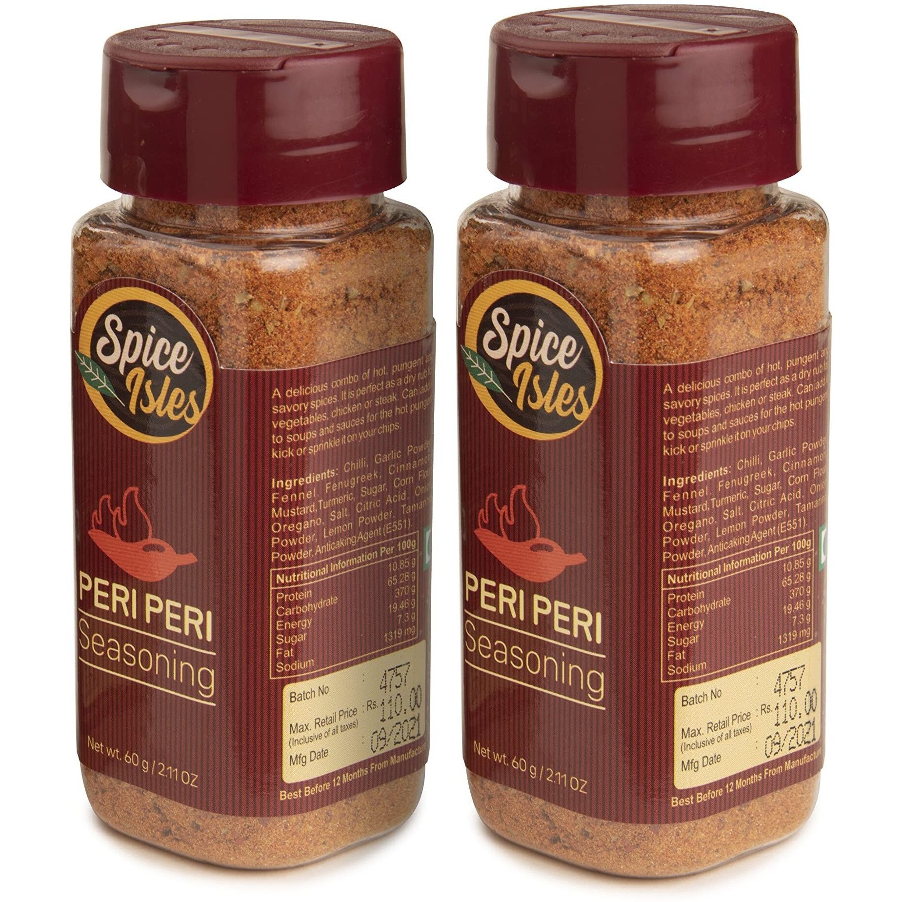 Spice Isles Peri-Peri Seasoning | Pack of 2
