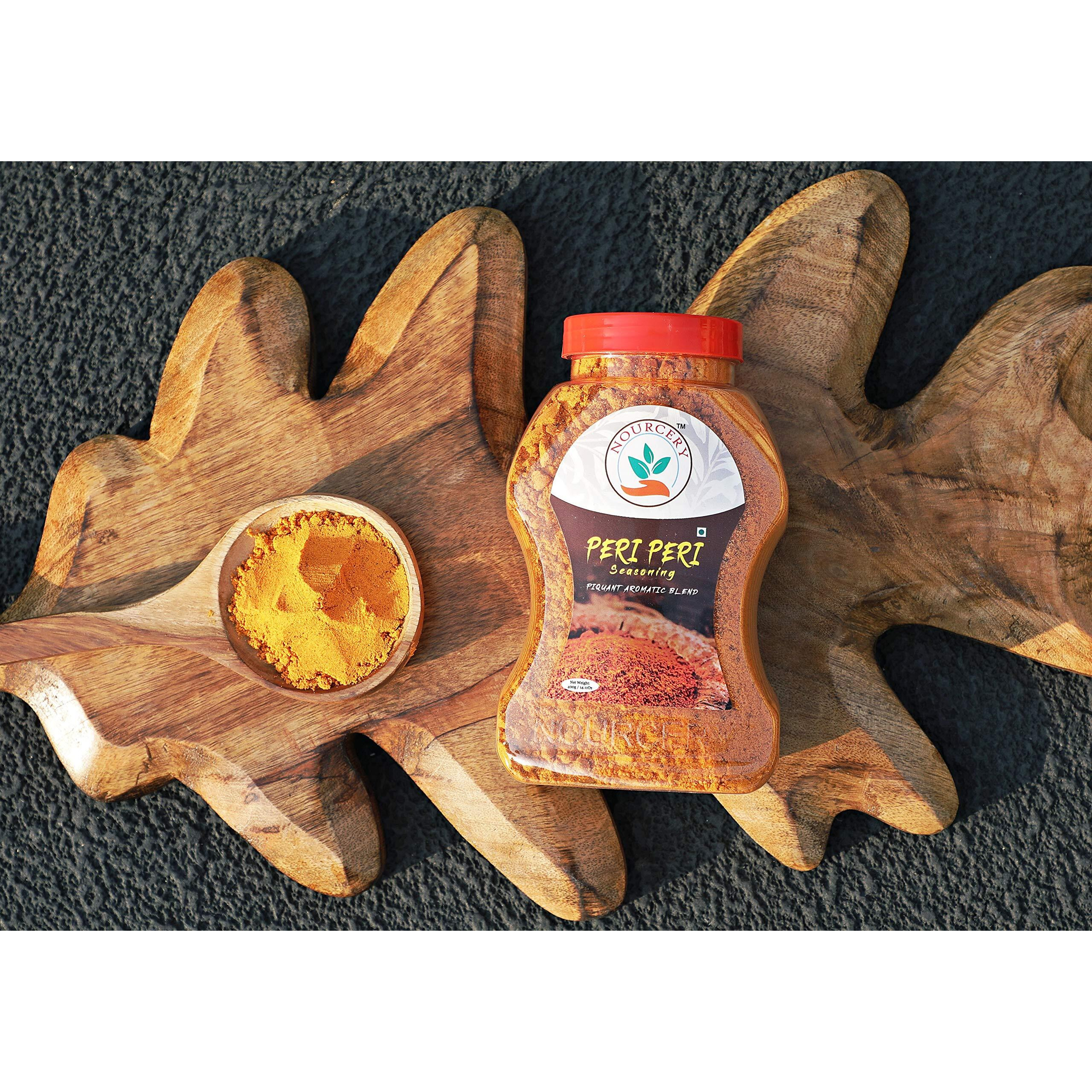 Nourcery Peri Peri Seasoning, 400G (PIQUANT AROMATIC BLEND)