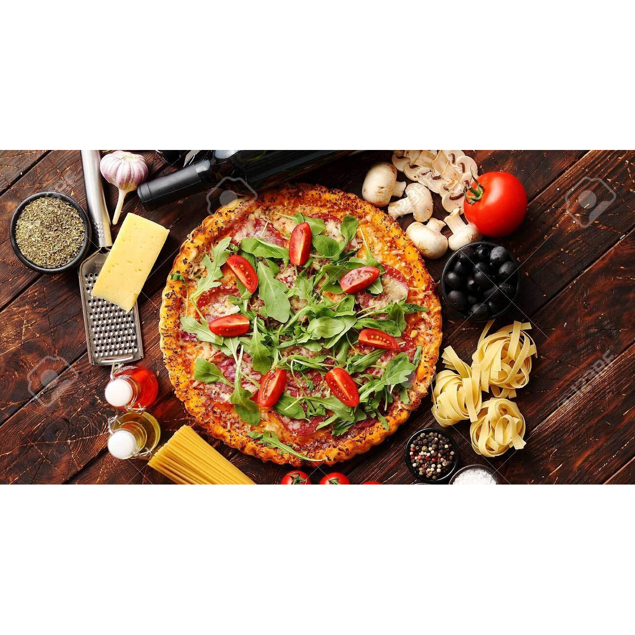 Nourcery Pizza & Pasta Seasoning Mix, 400g | Oregano Seasoning | Full of Aromatic Herbs & All Natural | All purpose seasoning