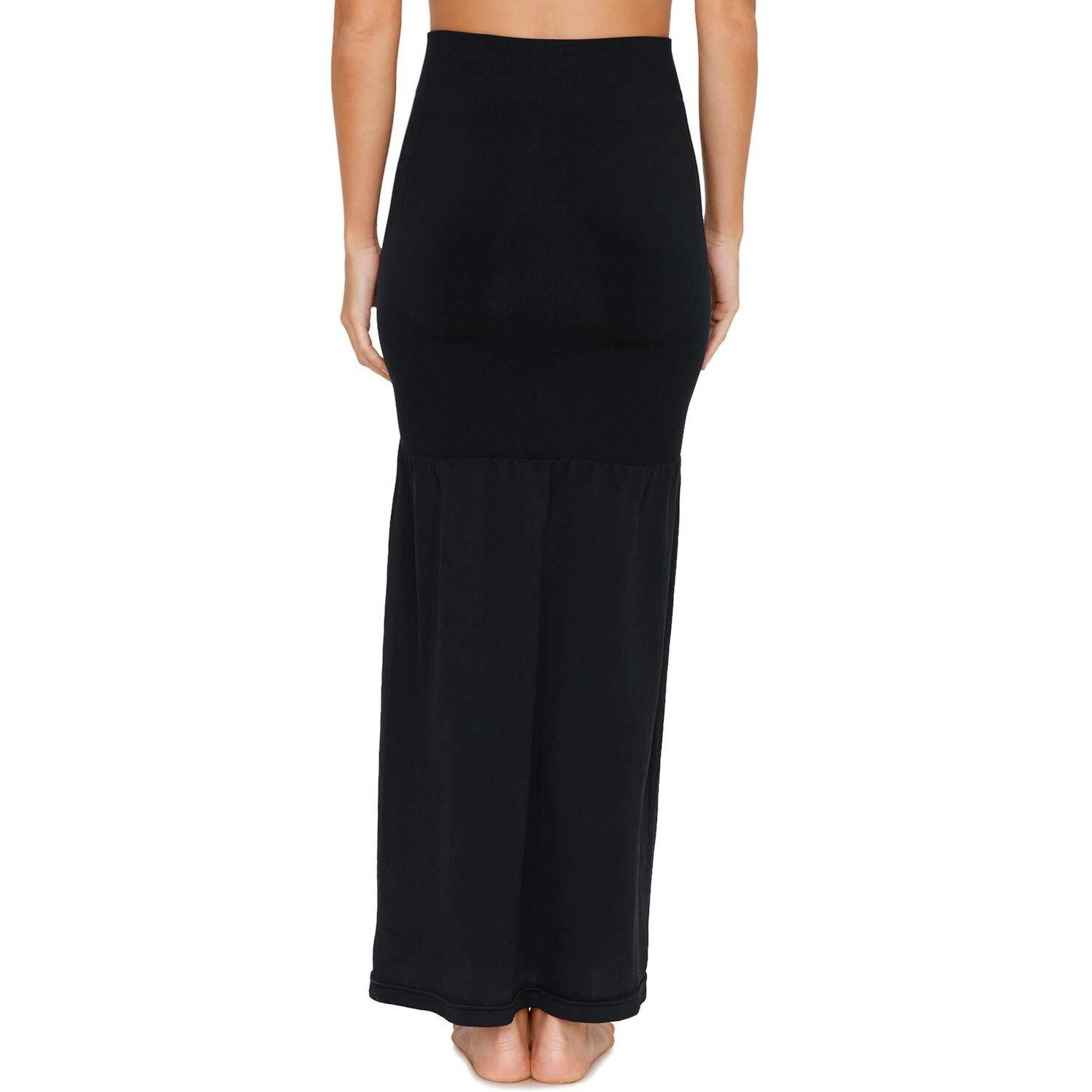 Zivame All Day Flared Mermaid Saree Shape wear |Shaping Petticoat- Black