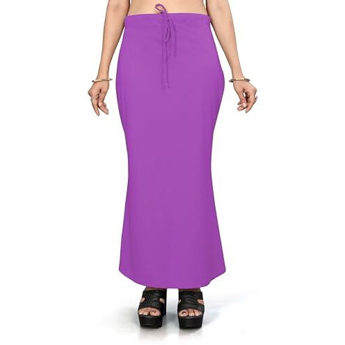 Nexsus apparels Saree Shapewear | Saree Petticoat for Women (S, PURPLE)