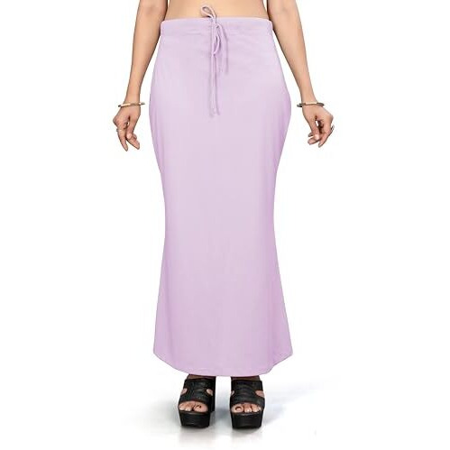 Nexsus apparels Saree Shapewear | Saree Petticoat for Women (M, LAVENDER)