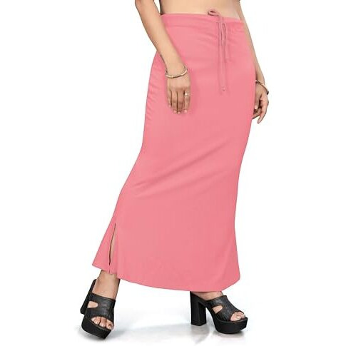 Nexsus apparels Saree Shapewear | Saree Petticoat for Women (M, PEACH)