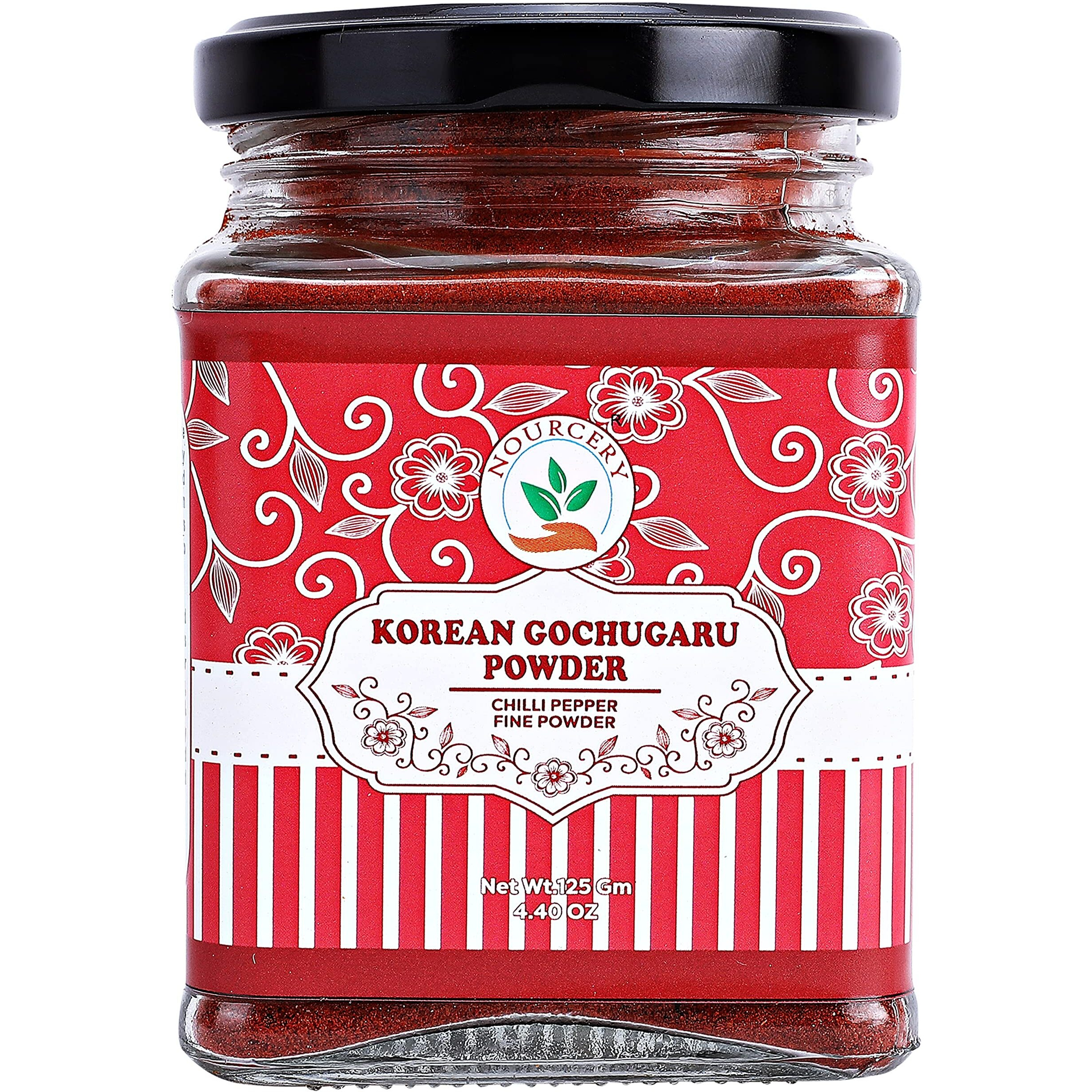 Nourcery Korean Gochugaru Powder, 125g (Korean Chilli Pepper Fine Powder)