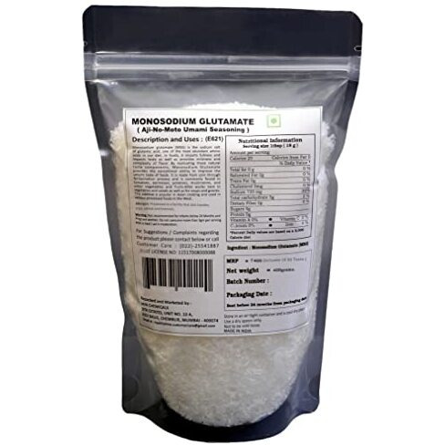 HealthyHive Ajinomoto (Monosodium Glutamate) (400 Grams, Pack Of 1), Granule