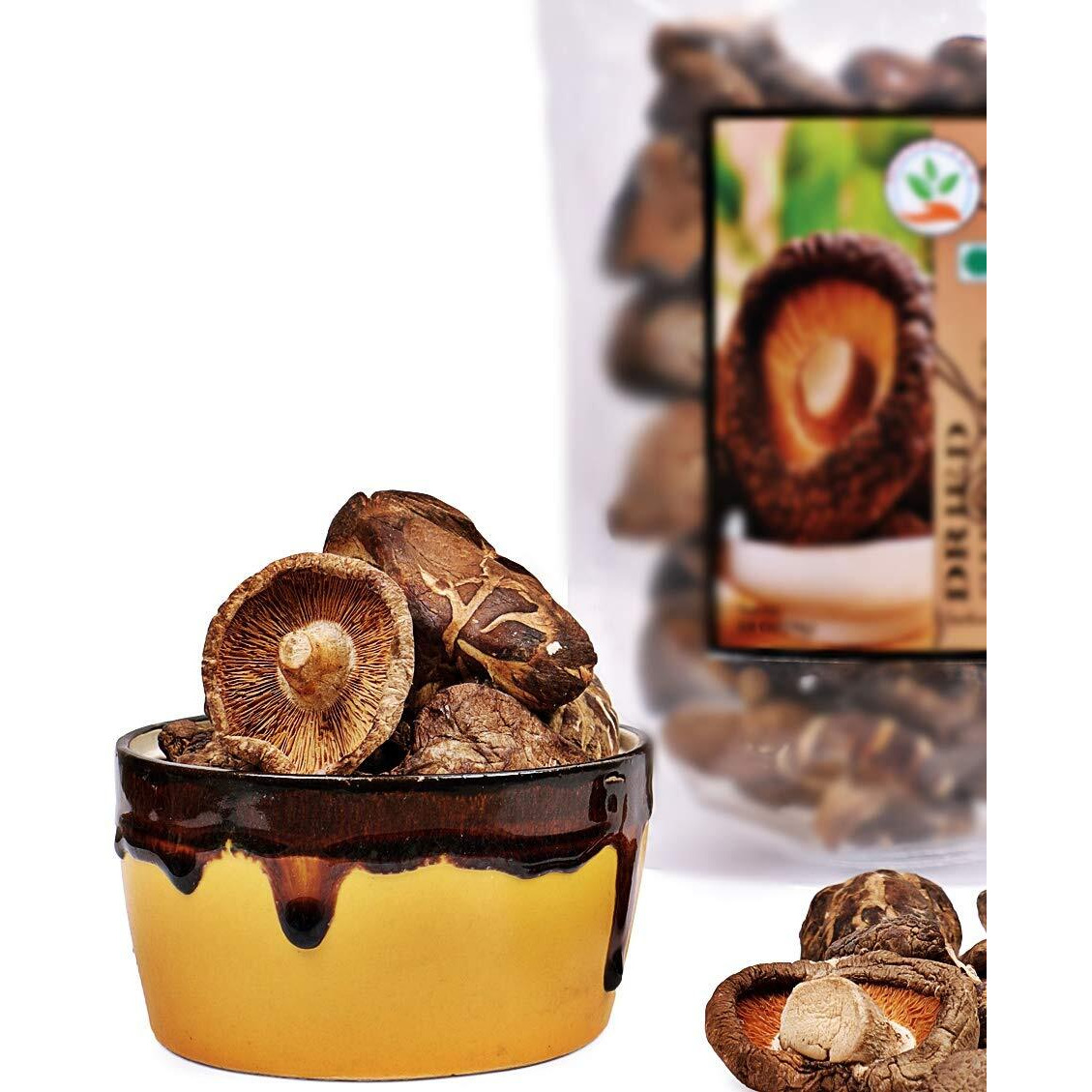 Nourcery Dried Shiitake Mushroom,250gm (Sawtooth Oak Mushroom)