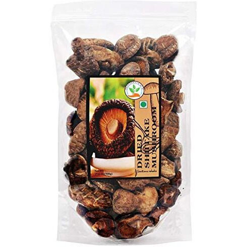 Nourcery Dried Shiitake Mushroom, 500g(Sawtooth Oak Mushroom)