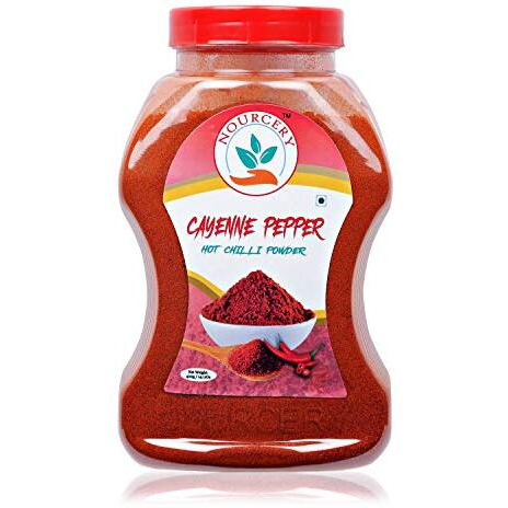 Nourcery Cayenne Pepper Powder, 400 Gram (Hot Chilli Powder)