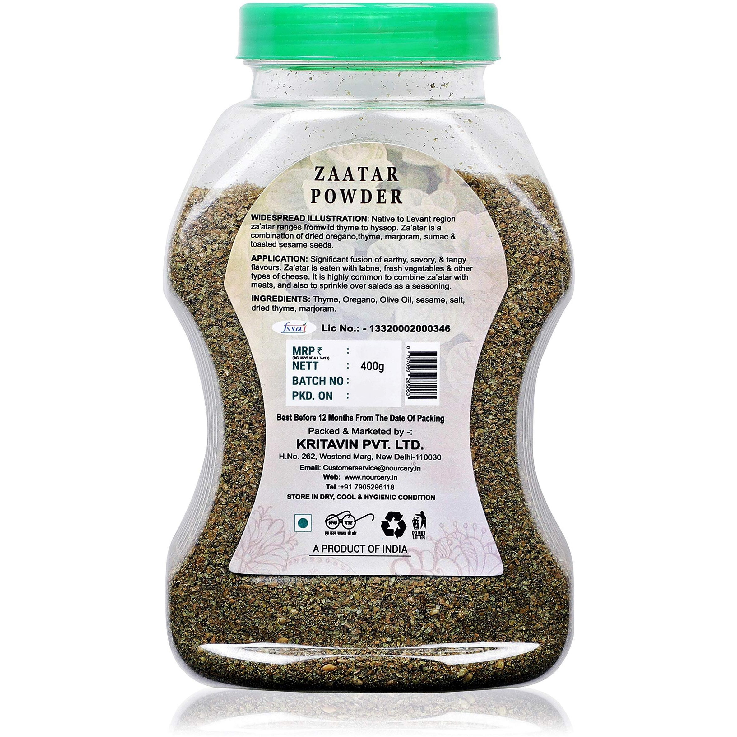 Nourcery Zaatar Powder, 400g (MULTIFLAVOURED DYNAMIC BLEND)