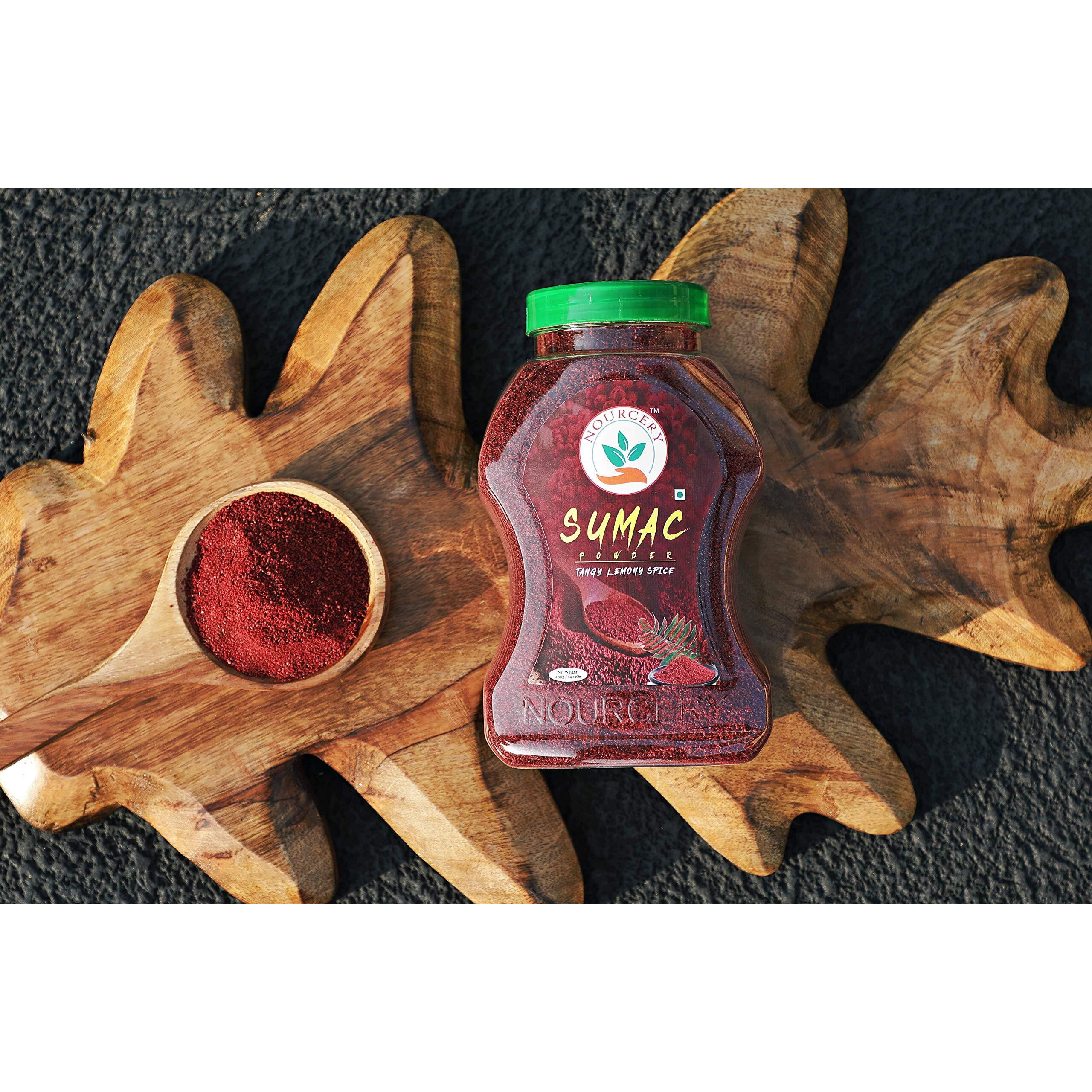 Nourcery Sumac Powder, 400g (Tangy Lemony Spice)