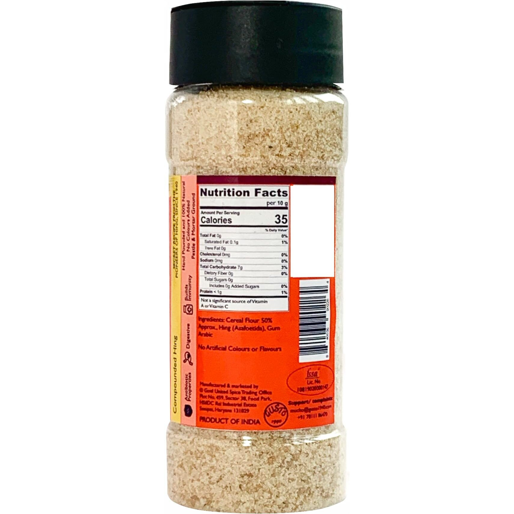 Tassyam Organics Hingwale Kadak Kandhari Hing 125g | Hand Pounded & Natural