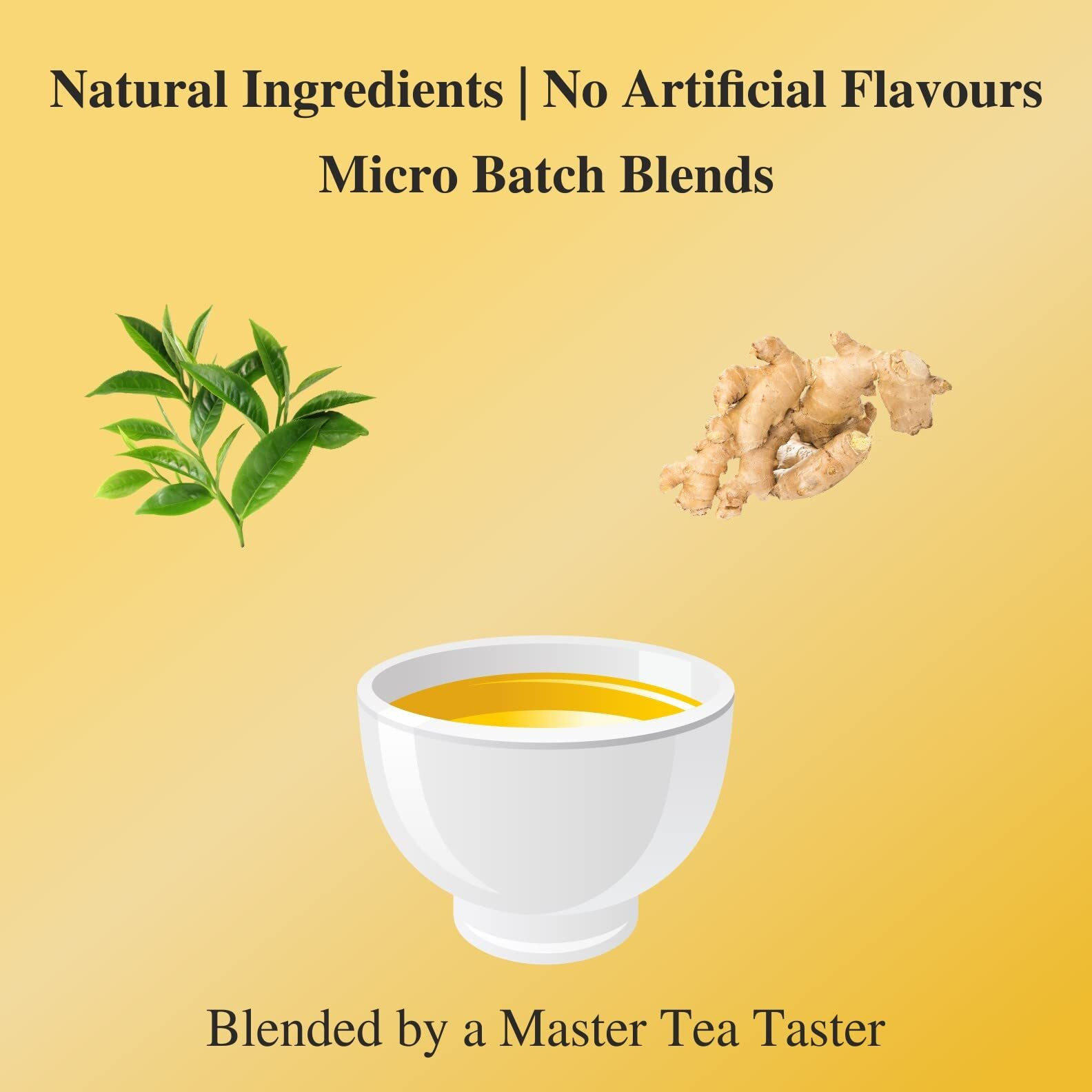 Sancha Tea Boutique, Ginger Masala Chai, Adrak Chai, Chai Masala, 25 Pyramid Tea Bags, Premium Assam Tea Chai, 100% Natural Spices, Chai Patti, Cutting Chai - Chai tea, 50 gm
