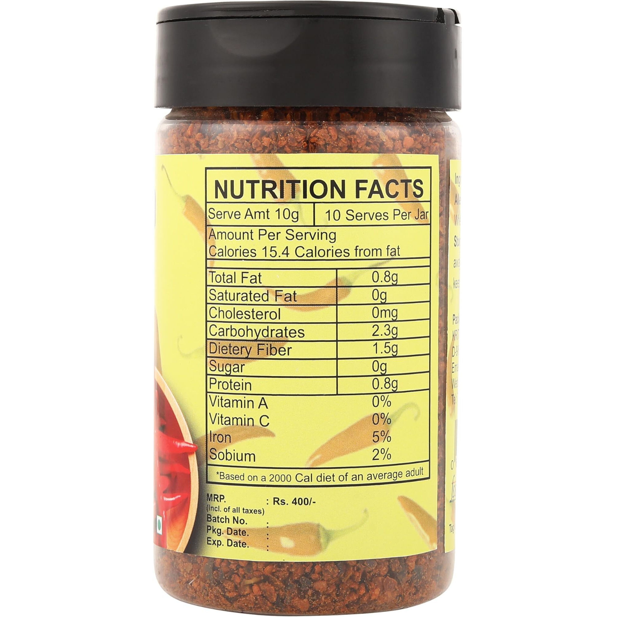 Nourcery Korean Gochugaru Hot Pepper Powder, 80g [Coarse ground Korean Dried Chilli Peppers | Smoky & Spicy| Use for Kimchi and other Korean Dishes]