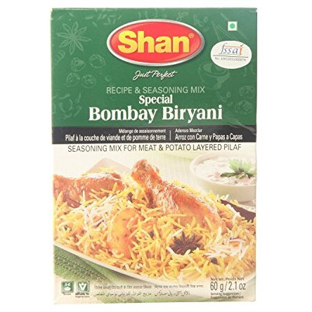 Shan Masala - Special Bombay Biryani, 60g Pack