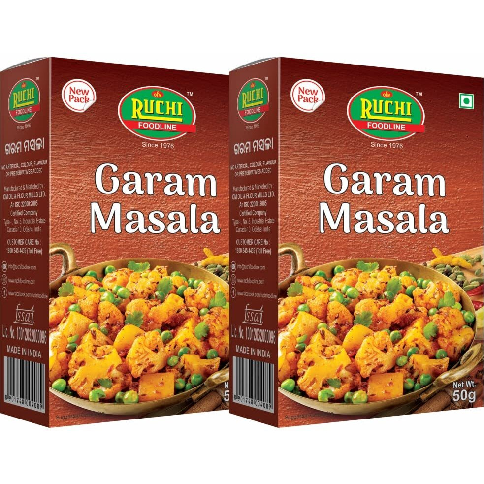 RUCHI Garam Masala 50gm(Pack of 2)