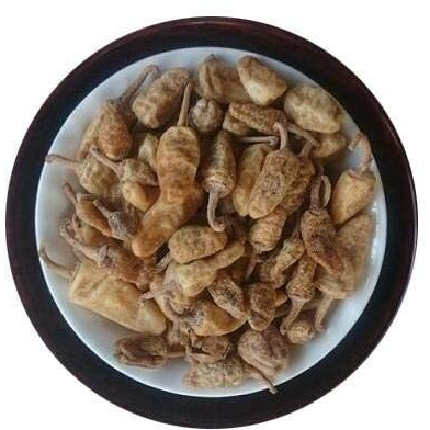 LJL Traders Kerala Special Sun Dried Salted Curd Chillies / Curd dip Chilly Dried / Sandige menasu/ Kondattam Mulaku - 100 g